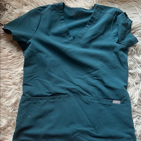 Figs Caribbean blue Cargo scrub set - Picture 2 of 4